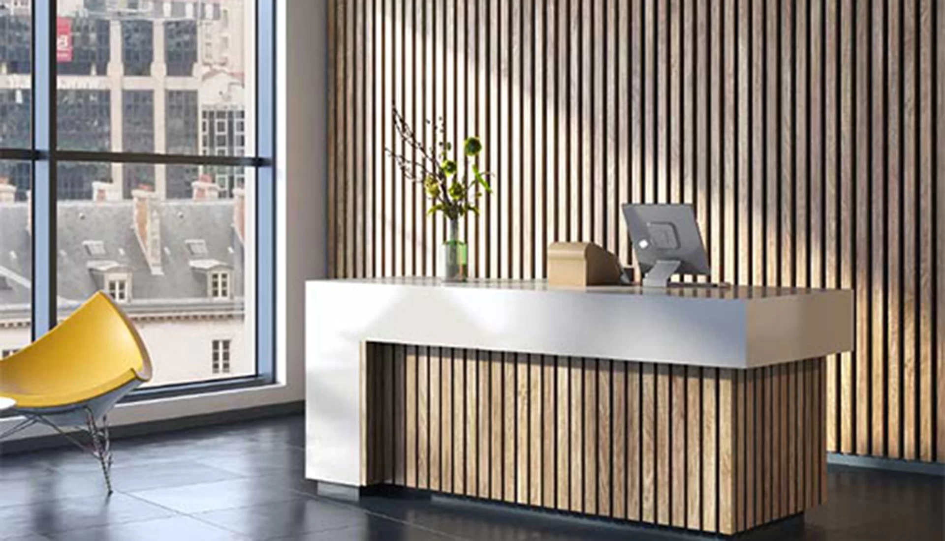 Turkish Acoustic Wood Slat Panels | KANATER Decor & Construction®