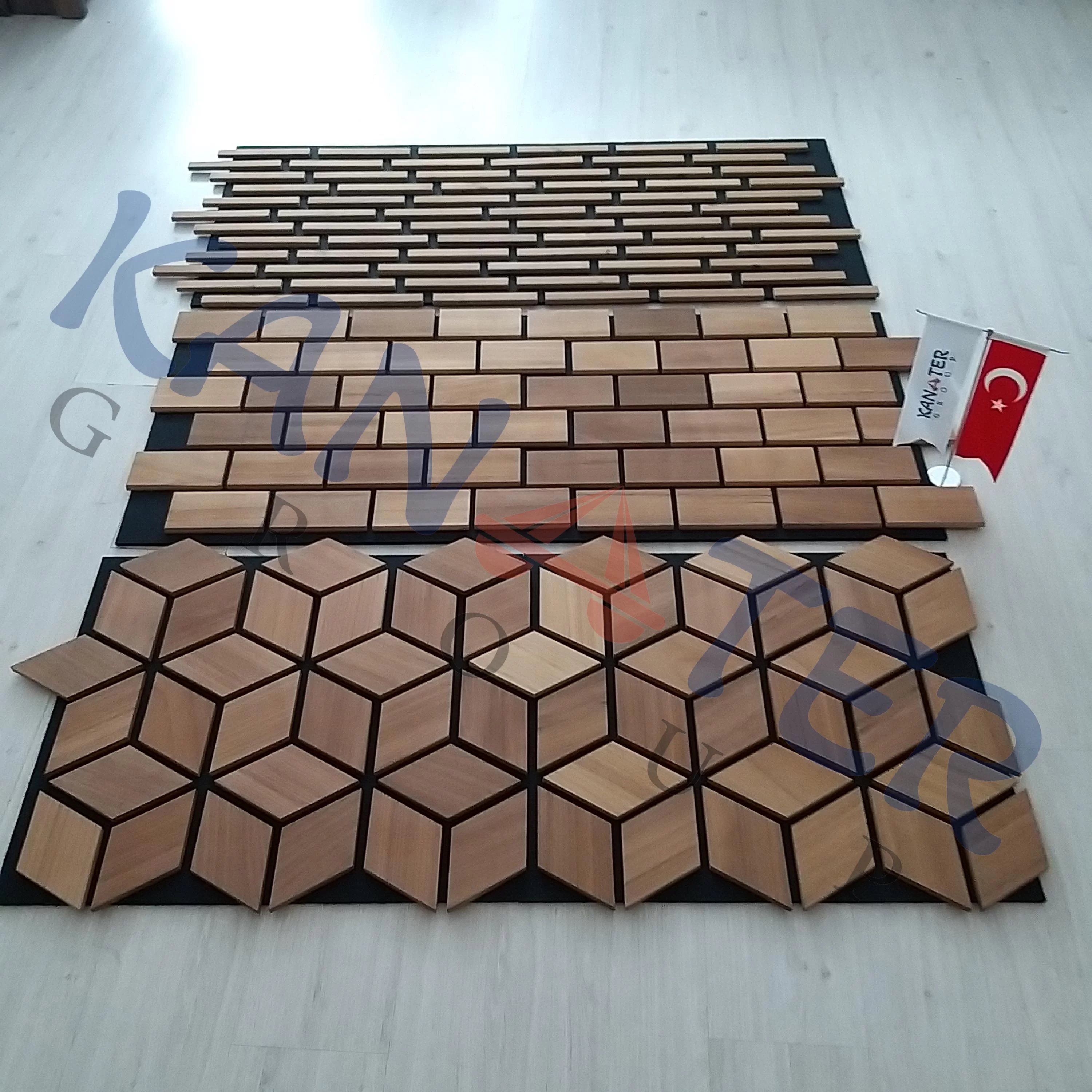 Turkish Decorative Acoustic Wood Panels | KANATER Decor & Construction®