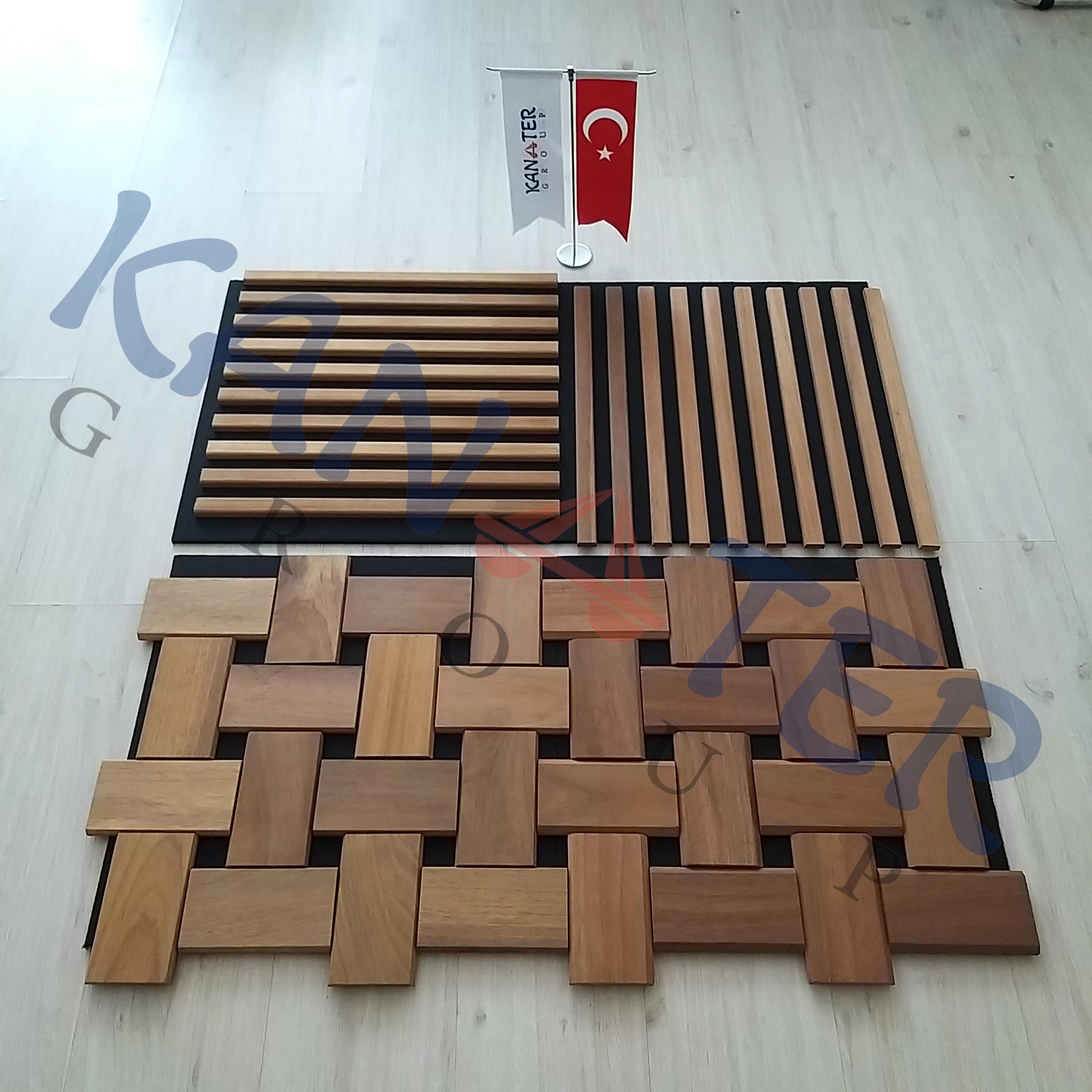 Turkish Decorative Acoustic Wood Panels | KANATER Decor & Construction®