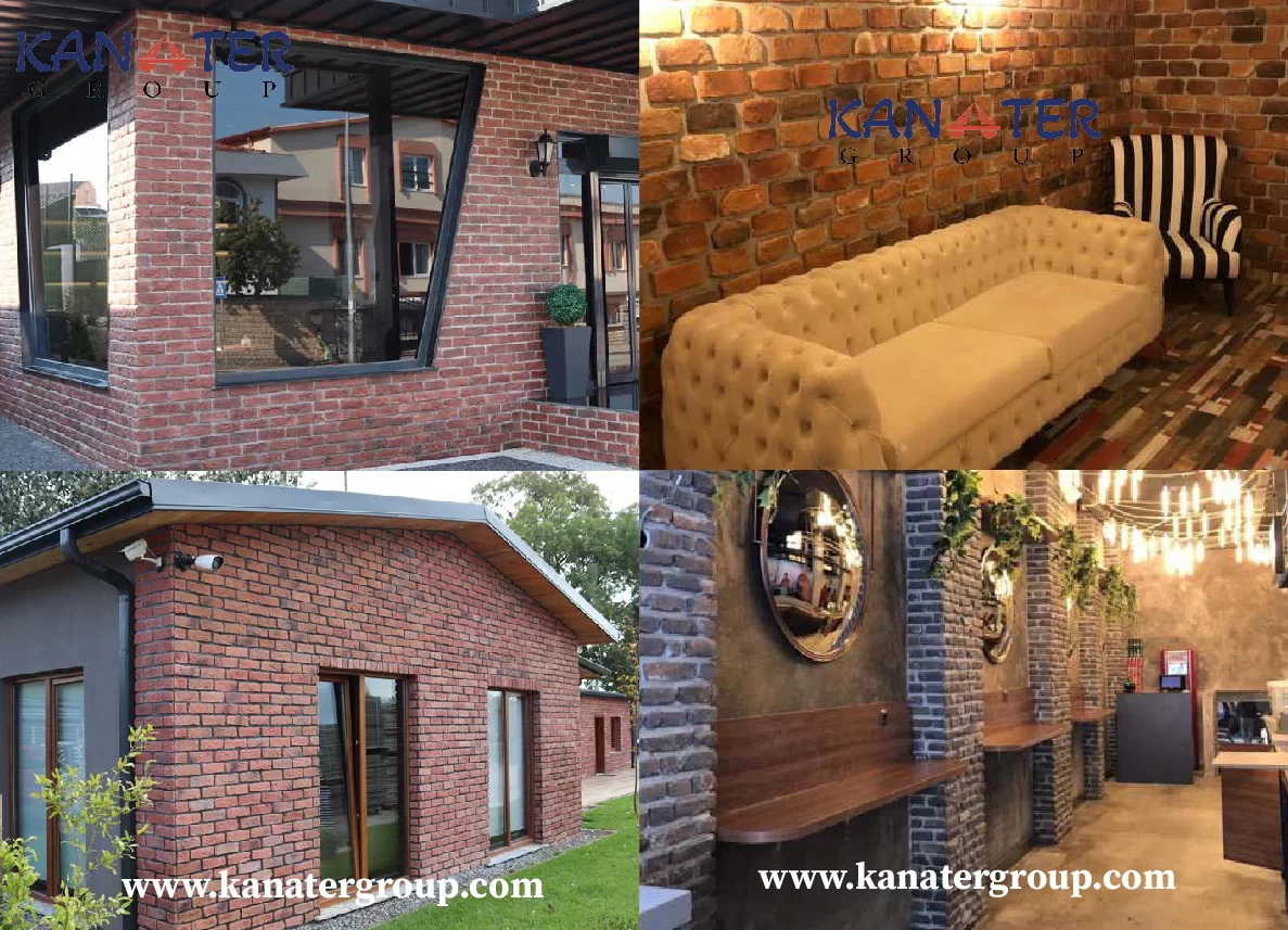 Import decorative artificial culture stone and brick (stone veneer) from Türkiye | KANATER group®