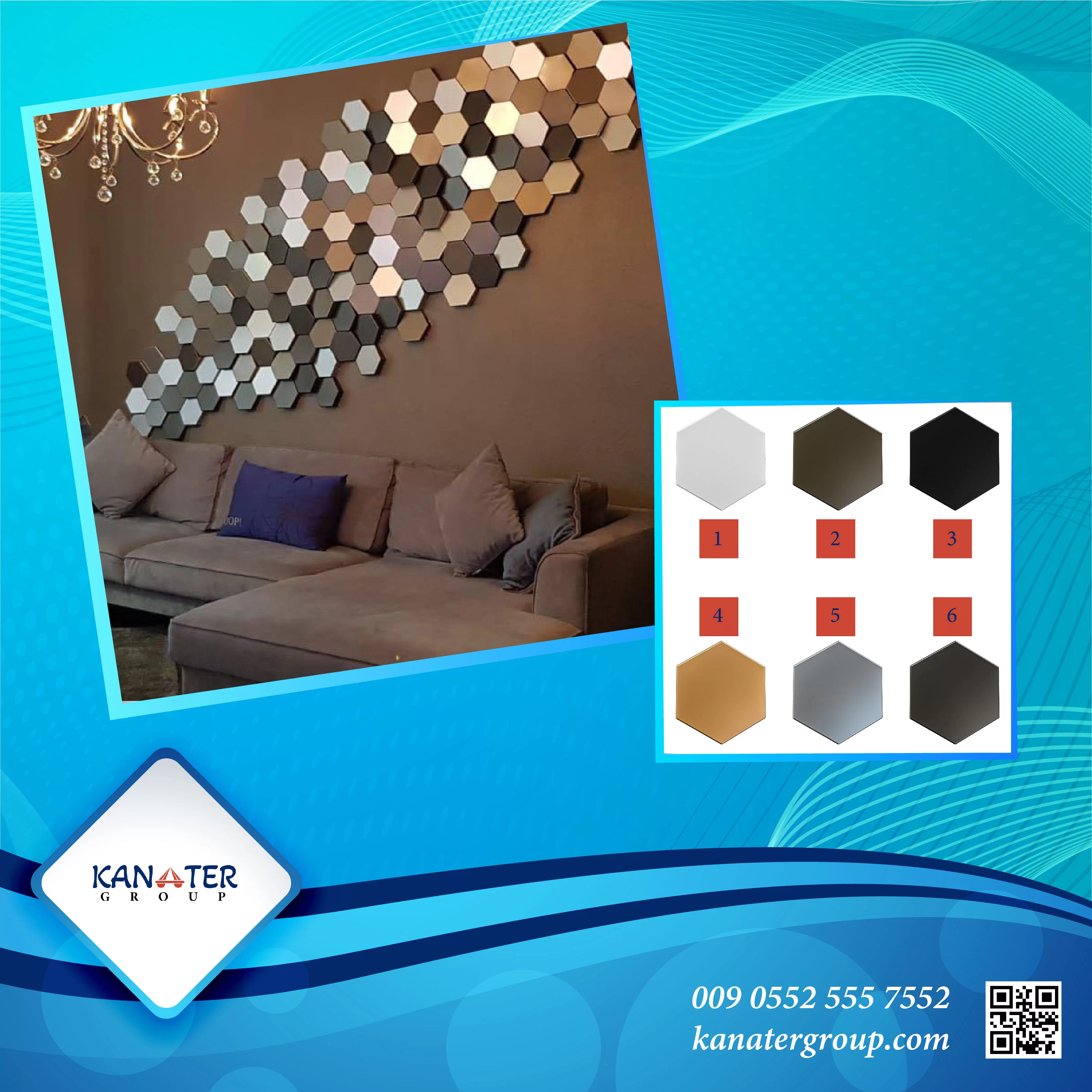 Import Decorative 3D PVC Plastic Wall Panels Tiles from Türkiye | KANATER group®