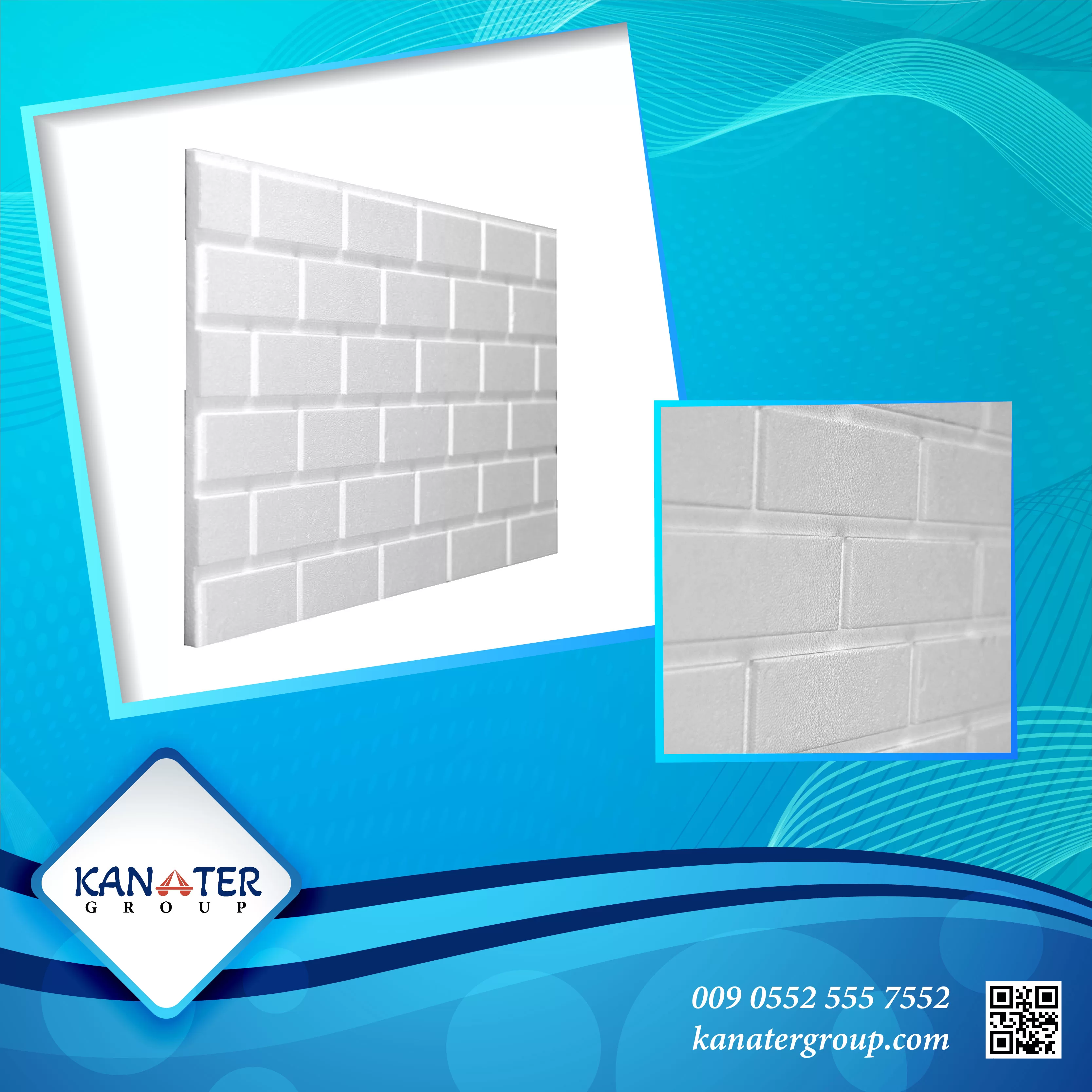 Import decorative polystyrene Styrofoam wall & ceiling tiles from Turkey | KANATER group®