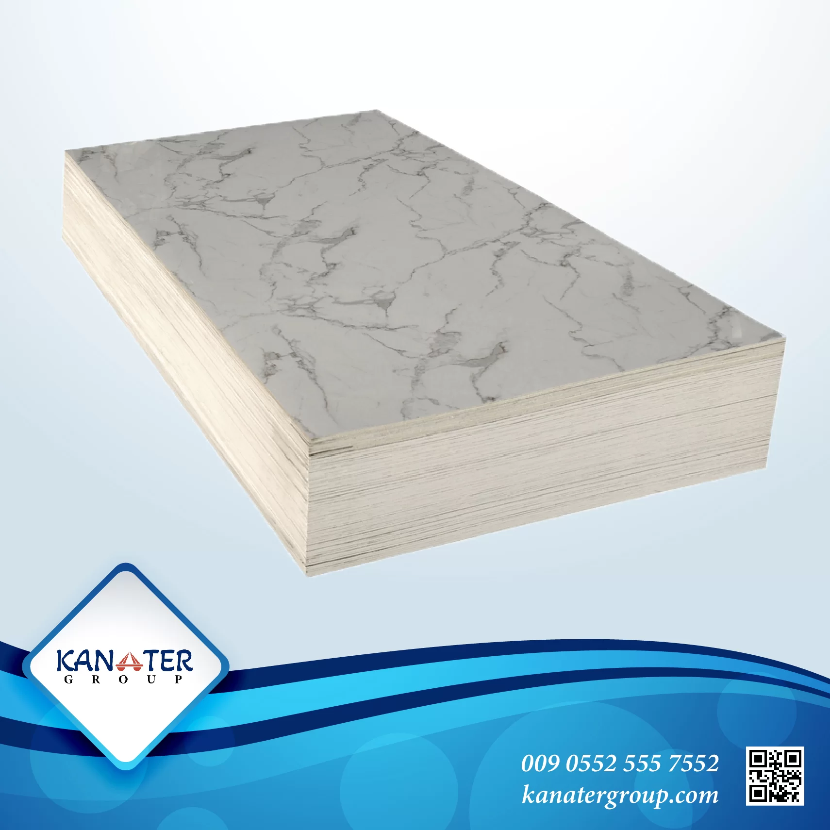 Import PVC marble sheets & panels from Turkiye - Turkish Manufacturer | KANATER group®