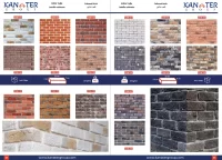 Turkish artificial culture stone and brick - stone veneer | KANATER group®