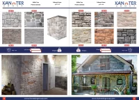 Turkish artificial culture stone and brick - stone veneer | KANATER group®