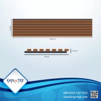 Acoustic Wood Slat Panels for Interior Decoration of Walls & Ceilings